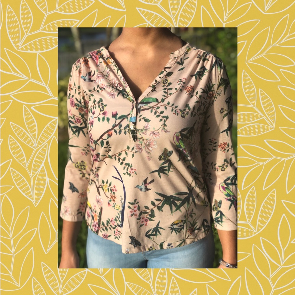 cotton quarter sleeve shirt